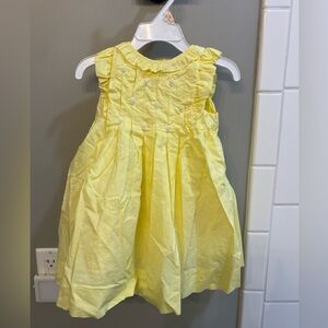 Janie & Jack Yellow Dress / Size 18-24m / EUC